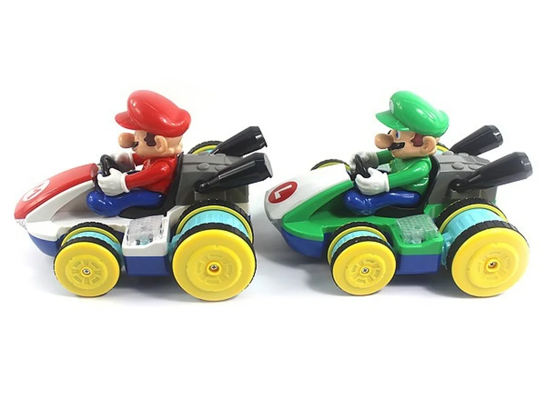 New Super Mario Brothers Remote Control Model Car Toy Action Doll Collection Birthday Christmas Gift | Игрушки и хобби