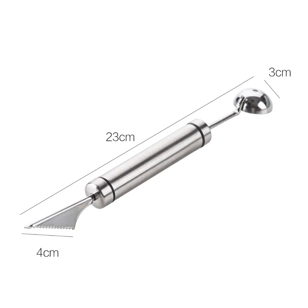 Stainless Steel Fruit VegetableMelon Scoop Ice Cream SpoonMultifunction Melons Carving Knife Kitchen Accessories 
Stainless Steel Fruit VegetableMelon Scoop Ice Cream SpoonMultifunction Melons Carving Knife Kitchen Accessories