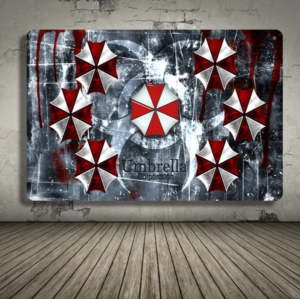 Umbrella Corporation Locomotive Retro Metal Tin Sign Poster Plaque Bar Pub Club Cafe Home Plate For Wall Decor Art Home Decora
Umbrella Corporation Locomotive Retro Metal Tin Sign Poster Plaque Bar Pub Club Cafe Home Plate For Wall Decor Art Home Decora
