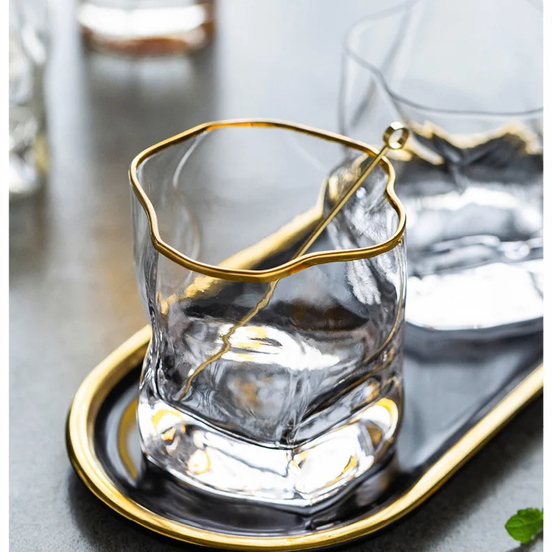 Creative Style Transparent Wine Glasses Coffee Tea Milk Cups Whiskey Wine Glass 
Creative Style Transparent Wine Glasses Coffee Tea Milk Cups Whiskey Wine Glass