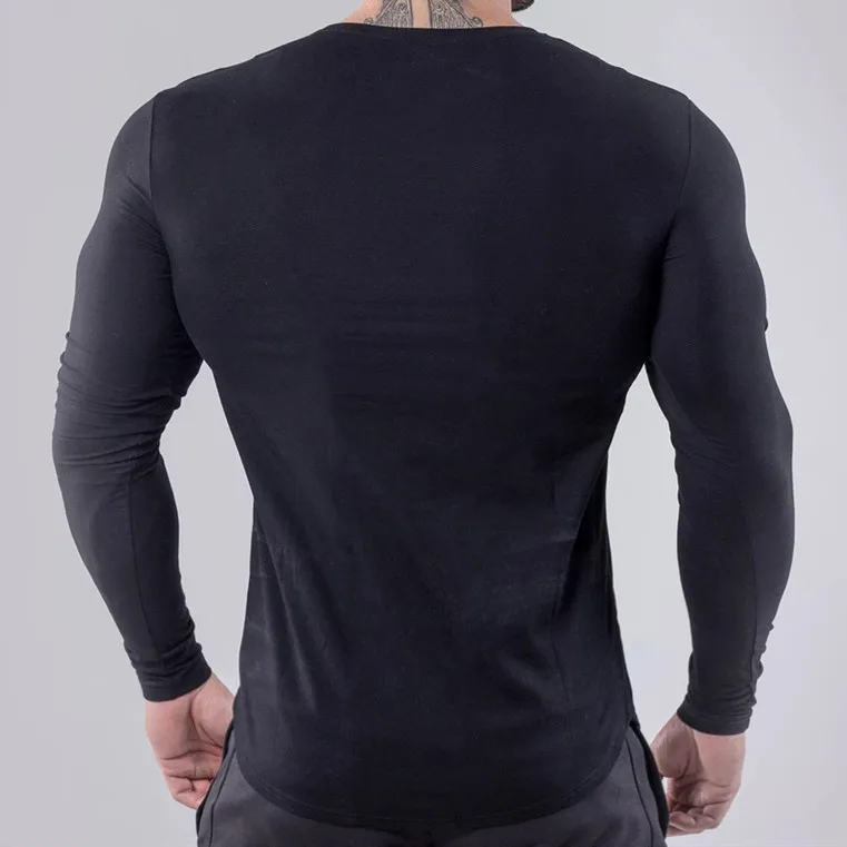High collar Compression Shirts Men Bodybuilding Sportswear T-shirt Long Sleeve Top Gyms T Shirt Men Fitness Tight Rashgard
High collar Compression Shirts Men Bodybuilding Sportswear T-shirt Long Sleeve Top Gyms T Shirt Men Fitness Tight Rashgard