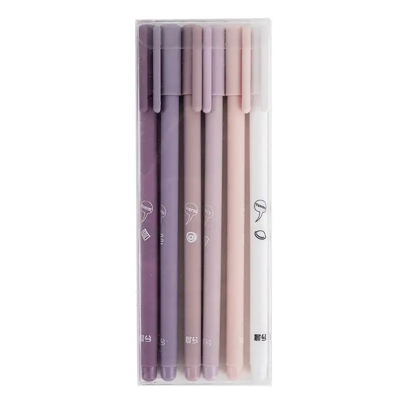 EZONE 6PCS/Set Fresh Gradient Gel Pen Creative Cute Simple Pen For Kids Girls Gift School Office Supplies Stationery
EZONE 6PCS/Set Fresh Gradient Gel Pen Creative Cute Simple Pen For Kids Girls Gift School Office Supplies Stationery