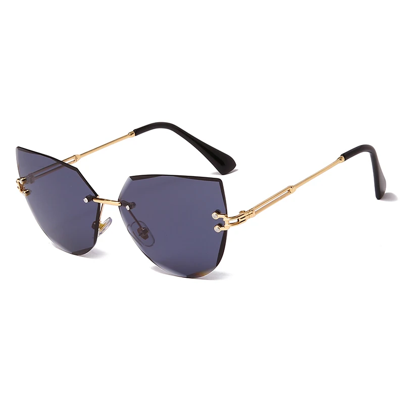 New Fashion Rimless Cat Eye Sunglasses Brand Designer Women Metal Sun glasses Luxury Lady UV400 Shades Eyewear Oculos de sol
New Fashion Rimless Cat Eye Sunglasses Brand Designer Women Metal Sun glasses Luxury Lady UV400 Shades Eyewear Oculos de sol