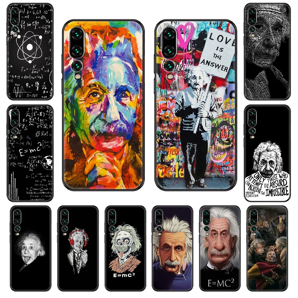 Famous Scientist Physicist Albert Phone case For Huawei P 8 10 20 30 Smart Plus 2019 Z Lite Pro 2017 2019 black painting Etui
Famous Scientist Physicist Albert Phone case For Huawei P 8 10 20 30 Smart Plus 2019 Z Lite Pro 2017 2019 black painting Etui