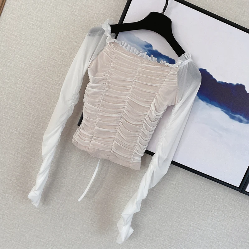 Quality 2021 High New Fashion Designer Women's Puff Sleeve Long Sleeve Bow Ruffled Shirt Drape Top
Quality 2021 High New Fashion Designer Women's Puff Sleeve Long Sleeve Bow Ruffled Shirt Drape Top