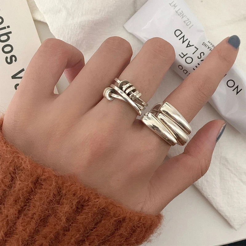 Minimalist Siamese Trapezoid Smooth Adjustable Rings for Women New Fashion Irregular Geometric Punk Hiphop Party Jewelry Gifts
Minimalist Siamese Trapezoid Smooth Adjustable Rings for Women New Fashion Irregular Geometric Punk Hiphop Party Jewelry Gifts