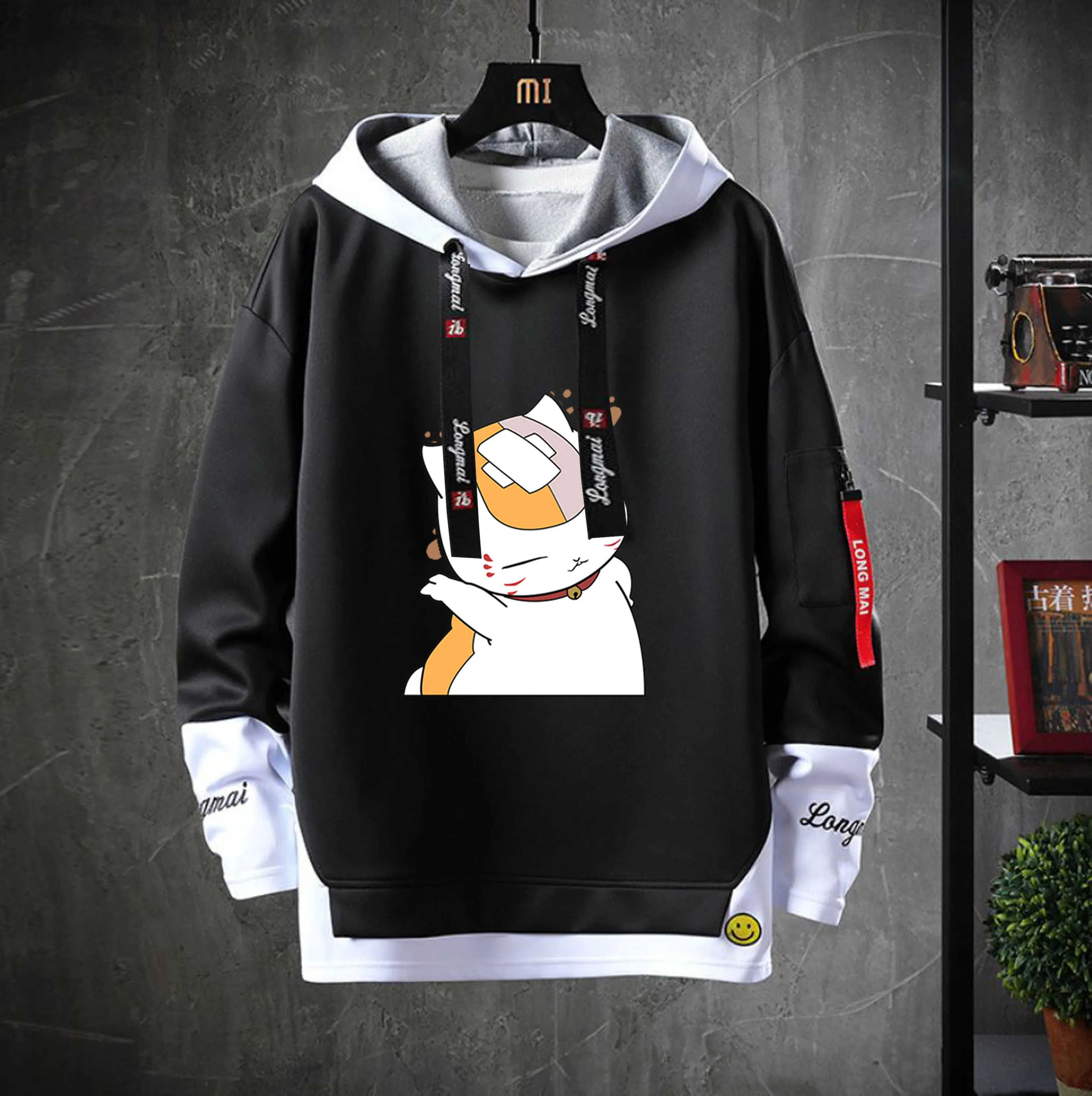 Anime Sword Art Online Hooded SAO Costume Hoodie Unisex Casual Fake Two-Piece Sweatshirt Teenagers jacket
Anime Sword Art Online Hooded SAO Costume Hoodie Unisex Casual Fake Two-Piece Sweatshirt Teenagers jacket