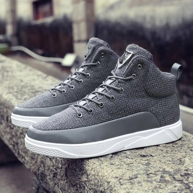 New Men's Fashion Canvas High Top Boots Casual Sports Shoes Comfortable Lace Up Sports Shoes Versatile Hot Men's Shoes KA473
New Men's Fashion Canvas High Top Boots Casual Sports Shoes Comfortable Lace Up Sports Shoes Versatile Hot Men's Shoes KA473