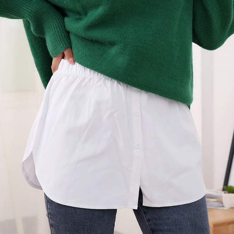 Women Decorative Skirt Solid Color A-Line Flare False Fake Hem Button Down Solid Color Elastic Waist Layered Detachable Apron
Women Decorative Skirt Solid Color A-Line Flare False Fake Hem Button Down Solid Color Elastic Waist Layered Detachable Apron