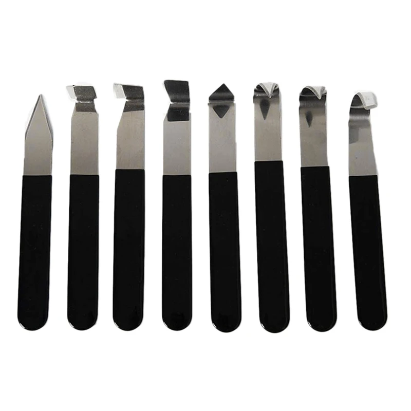 8-Piece Ceramic Tools Stainless Steel Carving And Modeling Knife Clay Sculpture Hand Tool Set Carving Shaping Modeling
8-Piece Ceramic Tools Stainless Steel Carving And Modeling Knife Clay Sculpture Hand Tool Set Carving Shaping Modeling