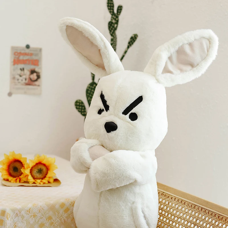 Angry Rabbit Plush Toy Children Soft Doll Cartoon Rabbit Fluffy Toy Simulation Doll Stuffed Animal Toys For Kids Girlfriend
Angry Rabbit Plush Toy Children Soft Doll Cartoon Rabbit Fluffy Toy Simulation Doll Stuffed Animal Toys For Kids Girlfriend