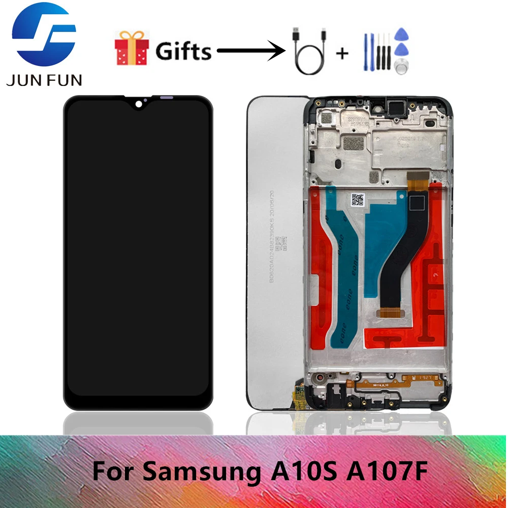 6.2 inch Original Display For SAMSUNG Galaxy A10s LCD Screen Touch Screen with Frame Replacement A107F SM-A107M SM-A107F/DS
6.2 inch Original Display For SAMSUNG Galaxy A10s LCD Screen Touch Screen with Frame Replacement A107F SM-A107M SM-A107F/DS