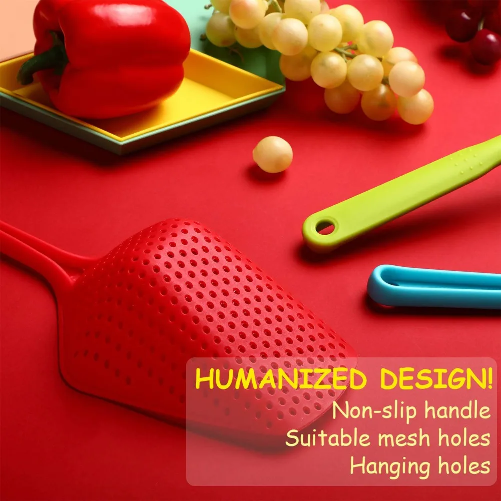 3pcs/set Drain Shovel PP Plastic Ice Shovel Bailing Fence Leaky Spoon Water Separator Kitchen Cooking ShovelsColanders Strainers
3pcs/set Drain Shovel PP Plastic Ice Shovel Bailing Fence Leaky Spoon Water Separator Kitchen Cooking ShovelsColanders Strainers