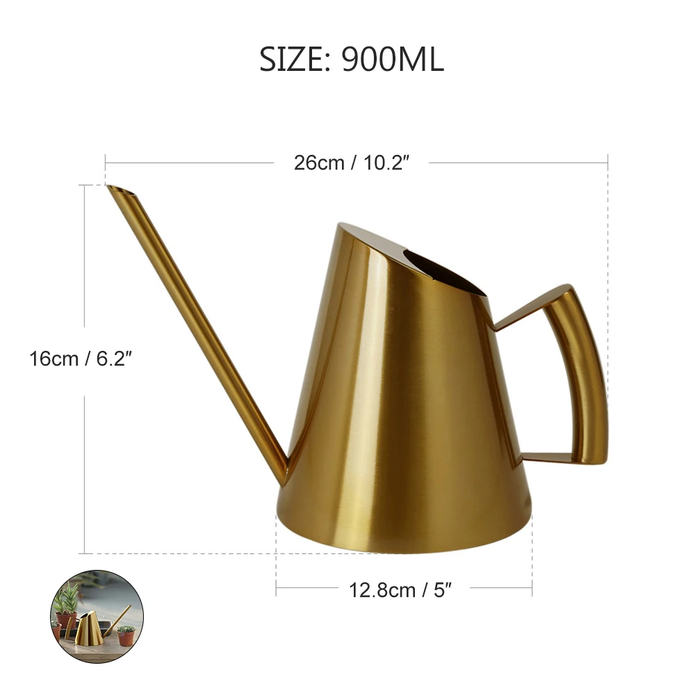 400/900ML Home Long Mouth Stainless Steel Watering Can Kettle Garden Plant Flower Watering Garden Sprinkling Pot Home
400/900ML Home Long Mouth Stainless Steel Watering Can Kettle Garden Plant Flower Watering Garden Sprinkling Pot Home