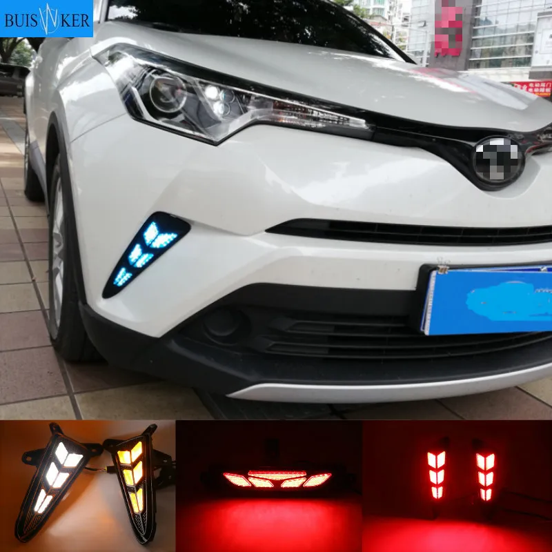 Светодиодный дневные ходовые огни для Toyota C-HR ЧР 2016 2017 2018 2019 дневные ходовые огни светильник задний бампер противотуманный фонарь стоп-сигна...
Светодиодный дневные ходовые огни для Toyota C-HR ЧР 2016 2017 2018 2019 дневные ходовые огни светильник задний бампер противотуманный фонарь стоп-сигна...