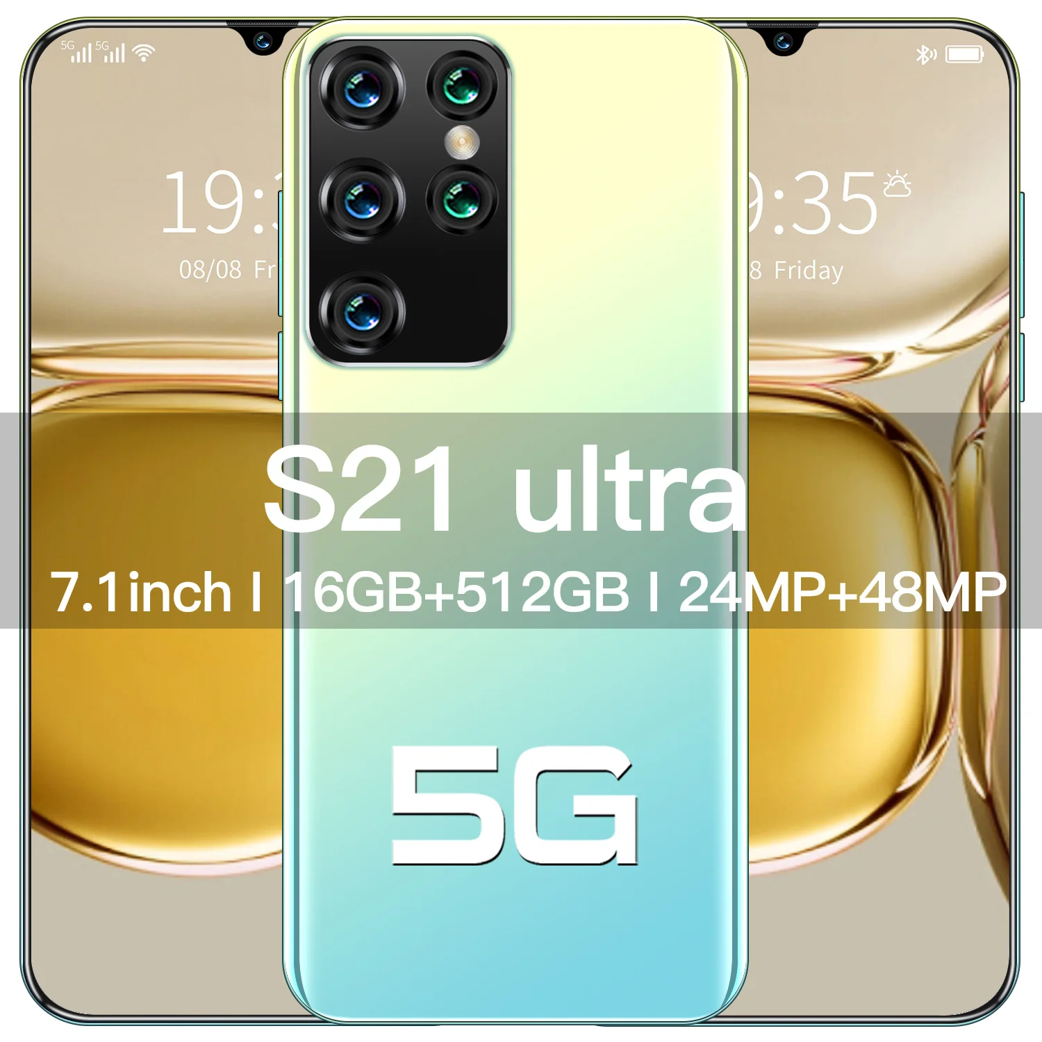 2021 New Global S21 Ultra Smartphone Android 10 512gb Smart Phones Unlocked 5G mobile phoens 6800mAh cell phone Global version
2021 New Global S21 Ultra Smartphone Android 10 512gb Smart Phones Unlocked 5G mobile phoens 6800mAh cell phone Global version
