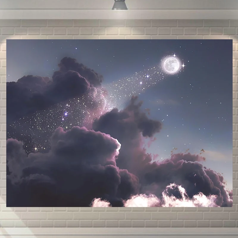 Cloud Tapestry Bedroom Dormitory Tapestry Wall Covering Decoration Background Cloth Pink Tapestry
Cloud Tapestry Bedroom Dormitory Tapestry Wall Covering Decoration Background Cloth Pink Tapestry