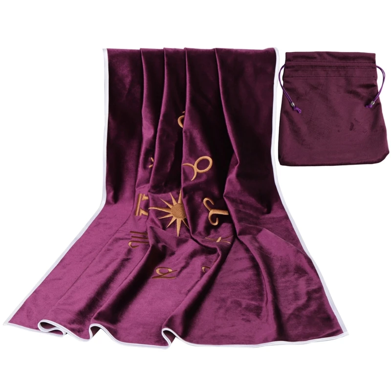 T4MF Ta-rot Tablecloth Divination Ta-rot Card Pad Pendulum Ma-gic Ta-rot Altar Table Cloth Board Game Flannel Ta-rot
T4MF Ta-rot Tablecloth Divination Ta-rot Card Pad Pendulum Ma-gic Ta-rot Altar Table Cloth Board Game Flannel Ta-rot