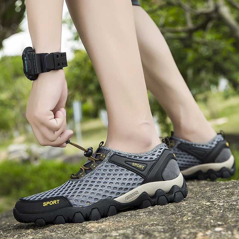 Men's Casual Shoes Man's Outdoor Sport Shoes Hiking Shoes Male Shoes Anti-collision Size 38-46 Zapato De Hombre Mens Sneakers
Men's Casual Shoes Man's Outdoor Sport Shoes Hiking Shoes Male Shoes Anti-collision Size 38-46 Zapato De Hombre Mens Sneakers