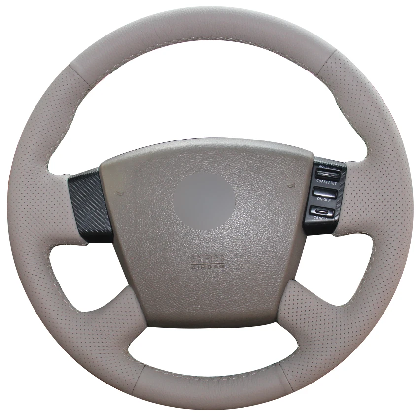 Beige Natural Leather Car Steering Wheel Cover for Nissan Teana 2003-2008 Old Teana Renualt Samsung SM5
Beige Natural Leather Car Steering Wheel Cover for Nissan Teana 2003-2008 Old Teana Renualt Samsung SM5