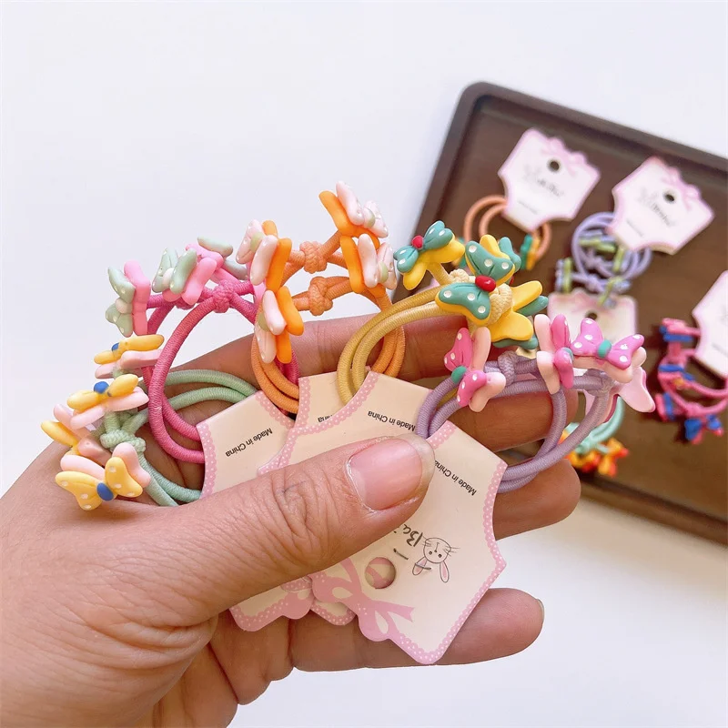 2PCS Cartoon Double Head Bowknot Kids Elastic Hair Bands Children Cute Hair Ties Girls Hair Accessories Baby Headdress
2PCS Cartoon Double Head Bowknot Kids Elastic Hair Bands Children Cute Hair Ties Girls Hair Accessories Baby Headdress