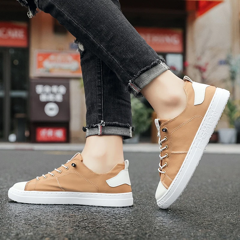 Shoes Men 2021 Men Vulcanize Shoes Non-slip Flat Shoes Leather Shoes Men White Shoes Men Funky Shoes Free Shipping Shoes
Shoes Men 2021 Men Vulcanize Shoes Non-slip Flat Shoes Leather Shoes Men White Shoes Men Funky Shoes Free Shipping Shoes