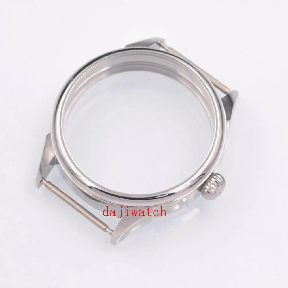 42mm solid Steel Men watch Case fit eta 6497/6498 Seagull ST36 Movement Watch 
42mm solid Steel Men watch Case fit eta 6497/6498 Seagull ST36 Movement Watch