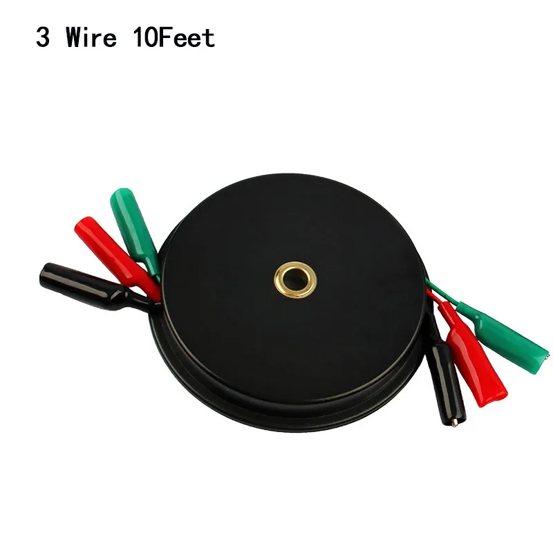3 Wire Retractable Test Leads With 18 AWG Test Alligator 10 FT For Testing Electrical Components And Circuits
3 Wire Retractable Test Leads With 18 AWG Test Alligator 10 FT For Testing Electrical Components And Circuits