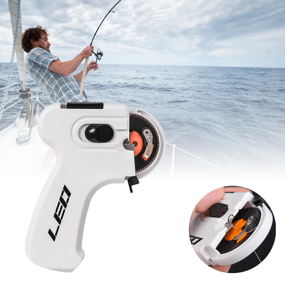 Automatic Fishing Hook Tier Tool Tyer Machine Tying Device Tie Knot Lure Fishing Hook Line Tyer Tie Machine Fishing Tackle
Automatic Fishing Hook Tier Tool Tyer Machine Tying Device Tie Knot Lure Fishing Hook Line Tyer Tie Machine Fishing Tackle
