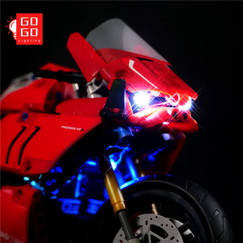 GOGOMOC Brand LED Light Up Kit For lego 42107 For Technic Motorcycle model light Toys (only light no model)
GOGOMOC Brand LED Light Up Kit For lego 42107 For Technic Motorcycle model light Toys (only light no model)