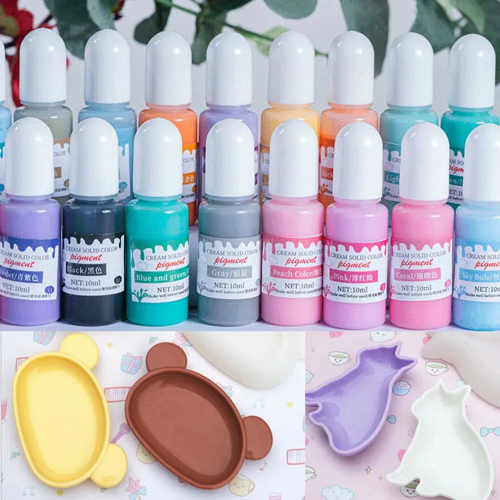 10ML Epoxy Resin Macaron Cream Pigment for Resin Jewelry DIY Making Craft High Concentration Pigment Crystal Epoxy Material
10ML Epoxy Resin Macaron Cream Pigment for Resin Jewelry DIY Making Craft High Concentration Pigment Crystal Epoxy Material