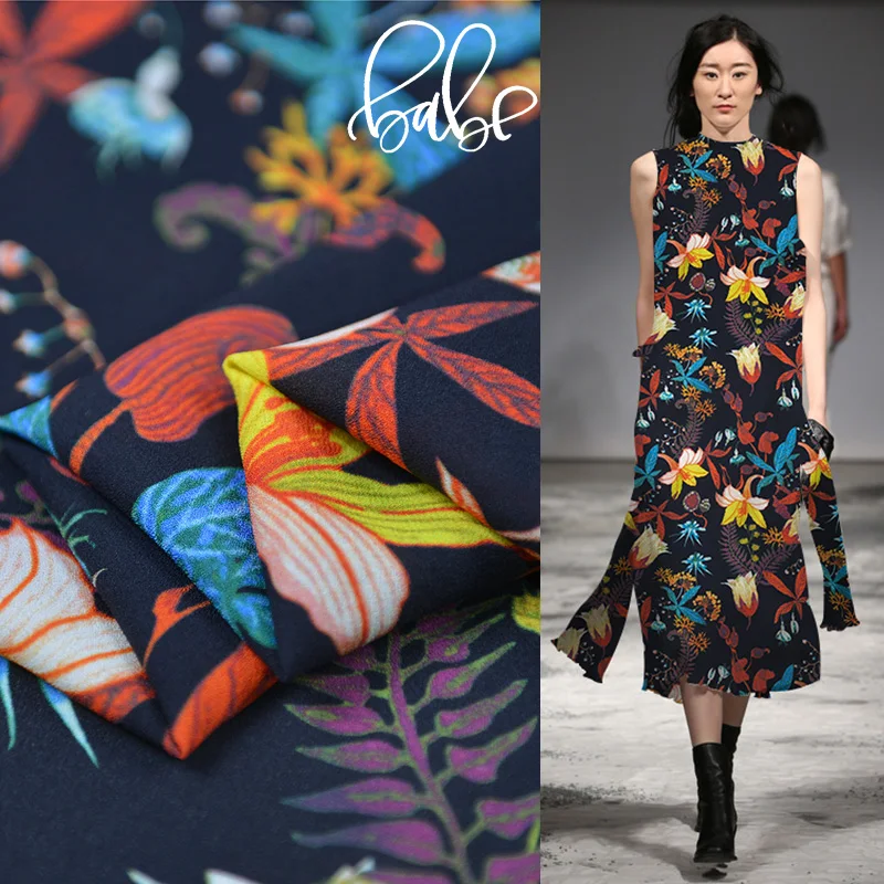 Острова Jianhong крепдежная ткань для одежды из шелка 
Острова Jianhong крепдежная ткань для одежды из шелка