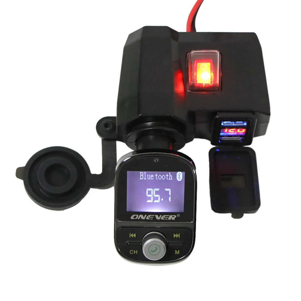 3 In 1 Motorcycle Cigarette Lighter Motorcycle Dual USB Mobile Phone Charger Waterproof Quick Charge Compatible
3 In 1 Motorcycle Cigarette Lighter Motorcycle Dual USB Mobile Phone Charger Waterproof Quick Charge Compatible