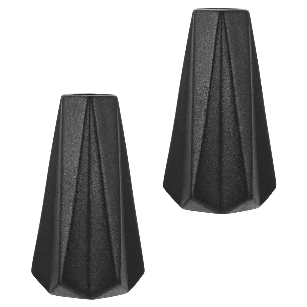 2Pcs Ceramic Flower Vase Modern Simple Desk Table Vase Adornment Ceramic Vase 
2Pcs Ceramic Flower Vase Modern Simple Desk Table Vase Adornment Ceramic Vase