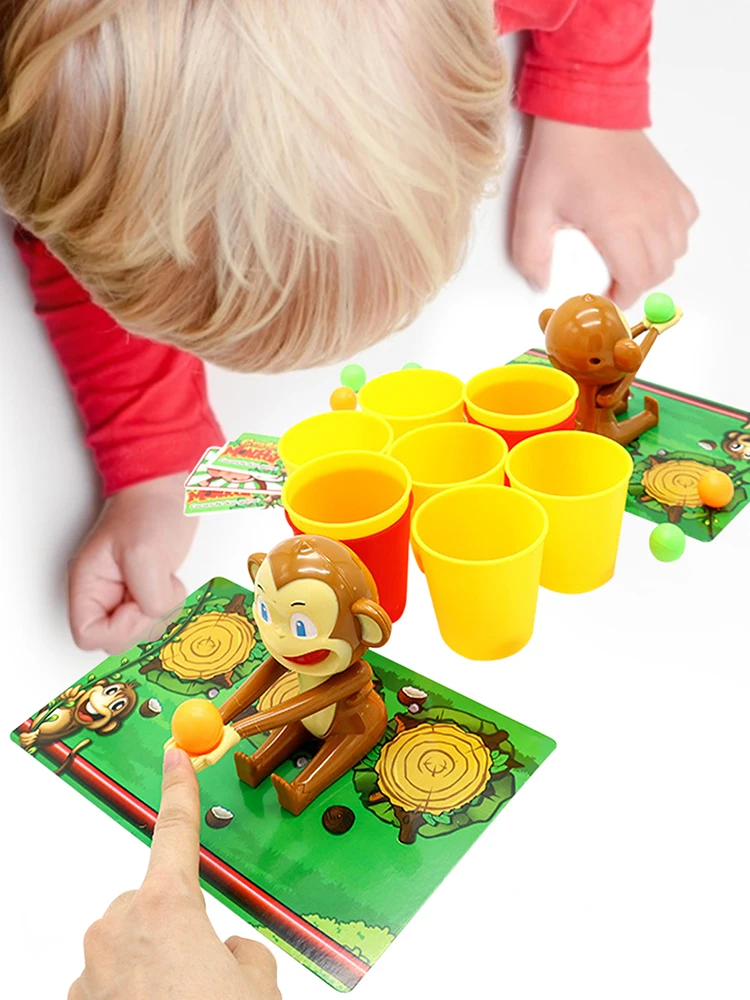 Funny Monkey Shooting Basket Toy Board Game Parent-Child Interactive Educational Puzzle Game 
Funny Monkey Shooting Basket Toy Board Game Parent-Child Interactive Educational Puzzle Game