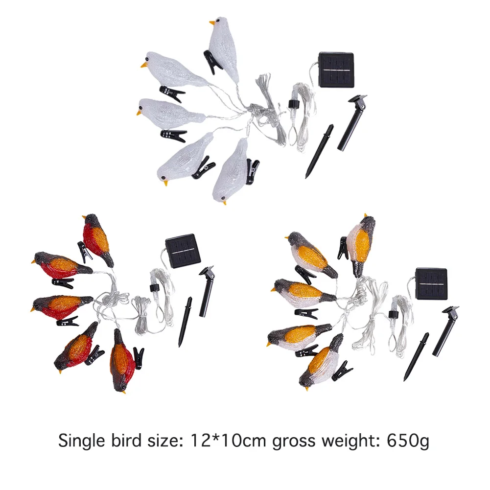 LED Solar Bird String Lights Fairy Garland Street Landscape Lamps Animal Shape Lighting String Tree Decoration For Garden Yard
LED Solar Bird String Lights Fairy Garland Street Landscape Lamps Animal Shape Lighting String Tree Decoration For Garden Yard