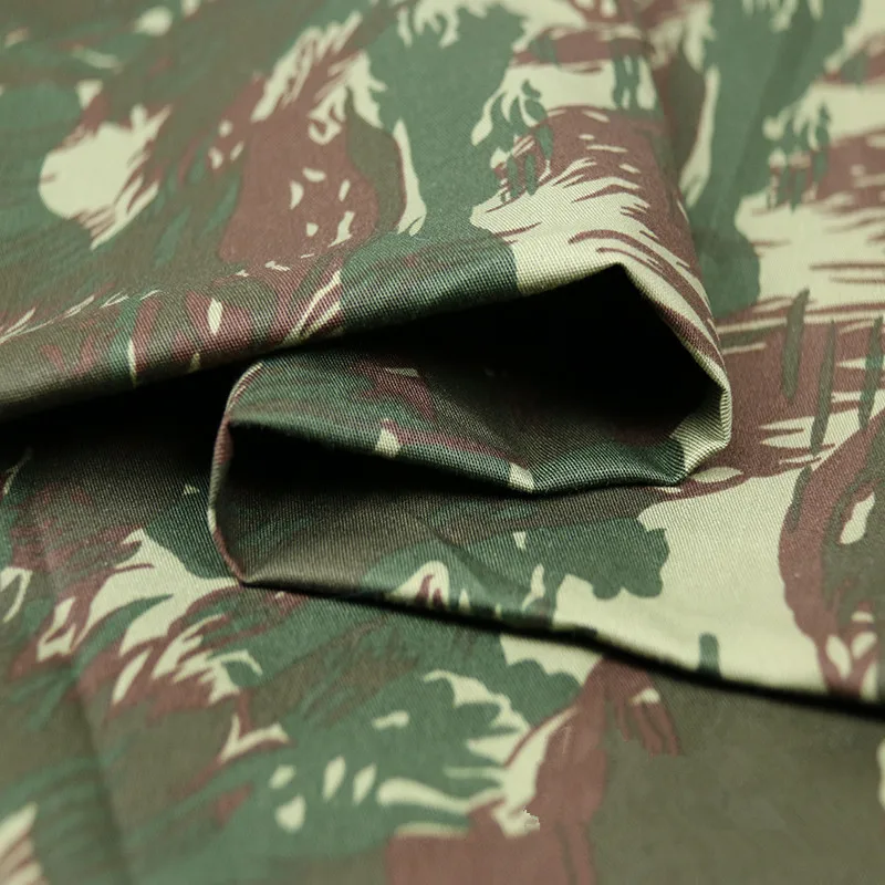 

100*150cm/piece TC terylene twill camouflage clothing fabric