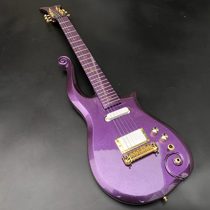 Новинка Электрическая гитара Prince, корпус с ЧПУ 22F, поплавок, золотая фурнитура, тюнер, твердый корпус, фиолетовая глянцевая отделка, высокое ...
Новинка Электрическая гитара Prince, корпус с ЧПУ 22F, поплавок, золотая фурнитура, тюнер, твердый корпус, фиолетовая глянцевая отделка, высокое ...