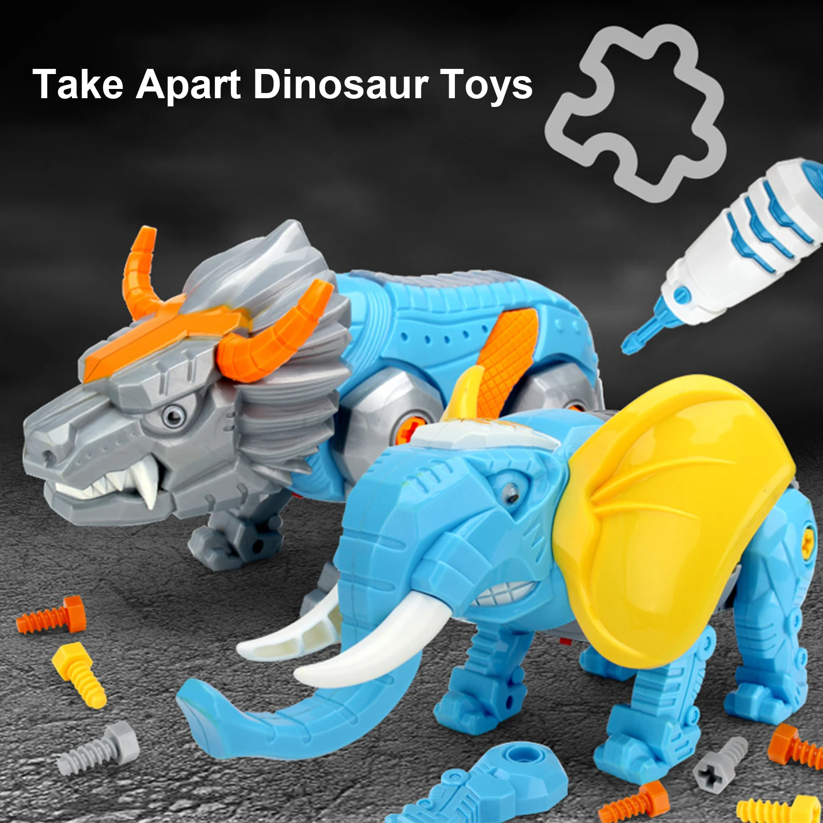 DIY Kids Electric Dinosaur Assembling Toy With Sound Light Elephant Model Building Blocks Educational Toys For Kids Puzzle Gift
DIY Kids Electric Dinosaur Assembling Toy With Sound Light Elephant Model Building Blocks Educational Toys For Kids Puzzle Gift