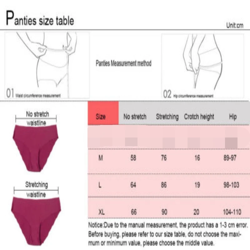 3pcs/lots Sexy Panties For Women Briefs Set Seamless Lingerie Solid Mid-Waist Cotton Panty Female Underpants Lce Silk Underwear
3pcs/lots Sexy Panties For Women Briefs Set Seamless Lingerie Solid Mid-Waist Cotton Panty Female Underpants Lce Silk Underwear
