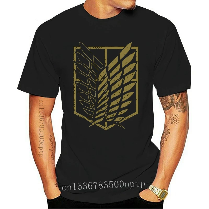New 100% Cotton O-neck Custom Printed Tshirt Men T shirt Shingeki survey corps - embroidery effect Women T-Shirt
New 100% Cotton O-neck Custom Printed Tshirt Men T shirt Shingeki survey corps - embroidery effect Women T-Shirt
