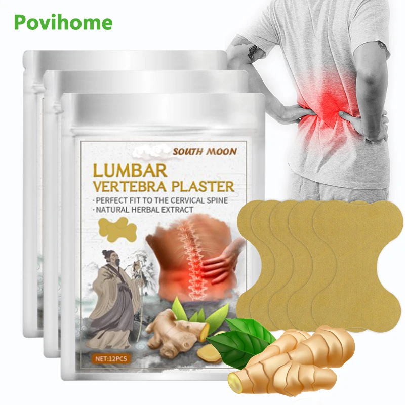 12/24/48Pcs Lumbar Spine Analgesic Ginger Heating Patch Waist Rheumatoid Arthritis Pain Relief Patch Backache Treatment Plaster
12/24/48Pcs Lumbar Spine Analgesic Ginger Heating Patch Waist Rheumatoid Arthritis Pain Relief Patch Backache Treatment Plaster