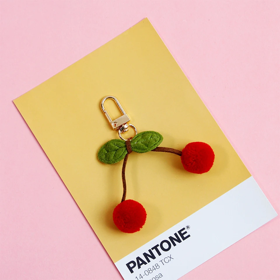 Cute Women's Keychains Car Keys Key Chains Bag Decor ins Kniting Wool Cherry Pendant Charms for Airpods for Samsung Galaxy Buds
Cute Women's Keychains Car Keys Key Chains Bag Decor ins Kniting Wool Cherry Pendant Charms for Airpods for Samsung Galaxy Buds