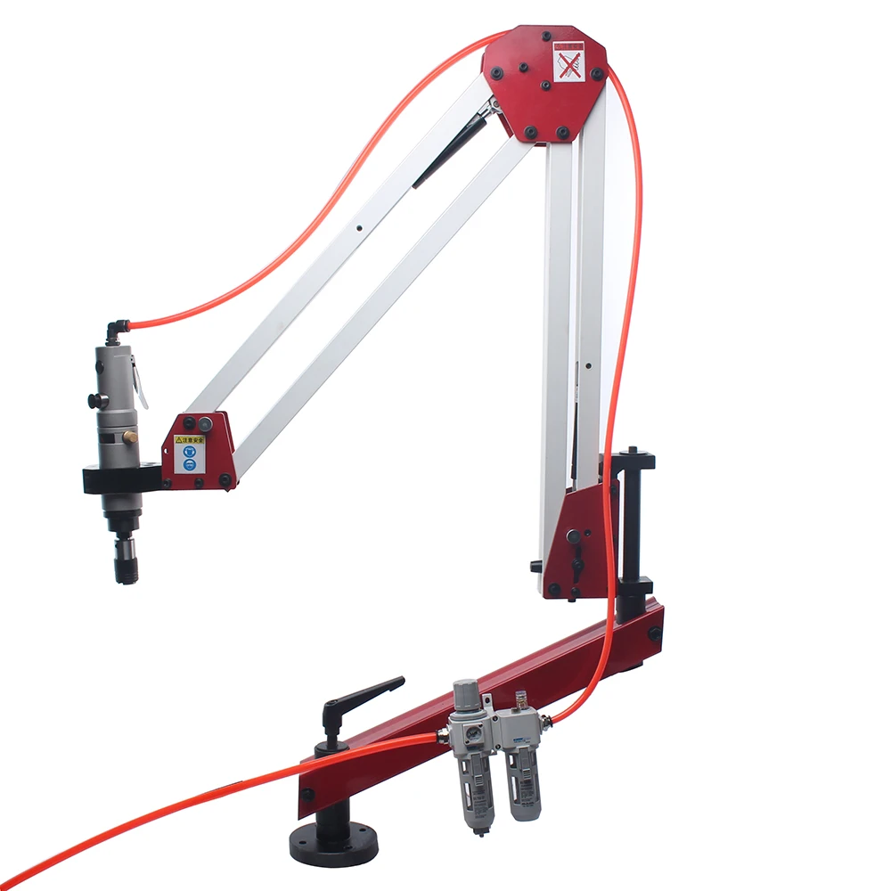 M3-16 Vertical Working Range 1900mmPneumatic Tapping Machine Air Tapper Tools Thread Drill Overload Protection Chuck
M3-16 Vertical Working Range 1900mmPneumatic Tapping Machine Air Tapper Tools Thread Drill Overload Protection Chuck