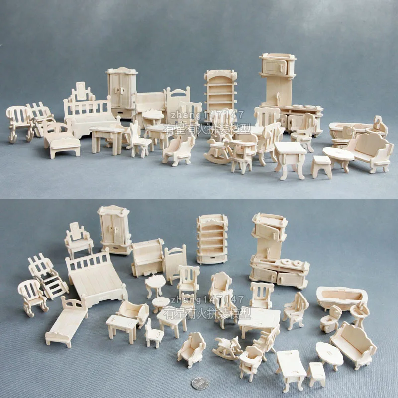 Candice guo! Развивающая деревянная игрушка 3D головоломки DIY ремесло набор для сборки мини набор мебели для маленьких девочек на день рождения, п...
Candice guo! Развивающая деревянная игрушка 3D головоломки DIY ремесло набор для сборки мини набор мебели для маленьких девочек на день рождения, п...