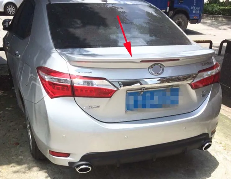Factory Style Spoiler Wing ABS for 2014-2018 Toyota Corolla Sedan Spoilers LED Light Wing C
Factory Style Spoiler Wing ABS for 2014-2018 Toyota Corolla Sedan Spoilers LED Light Wing C