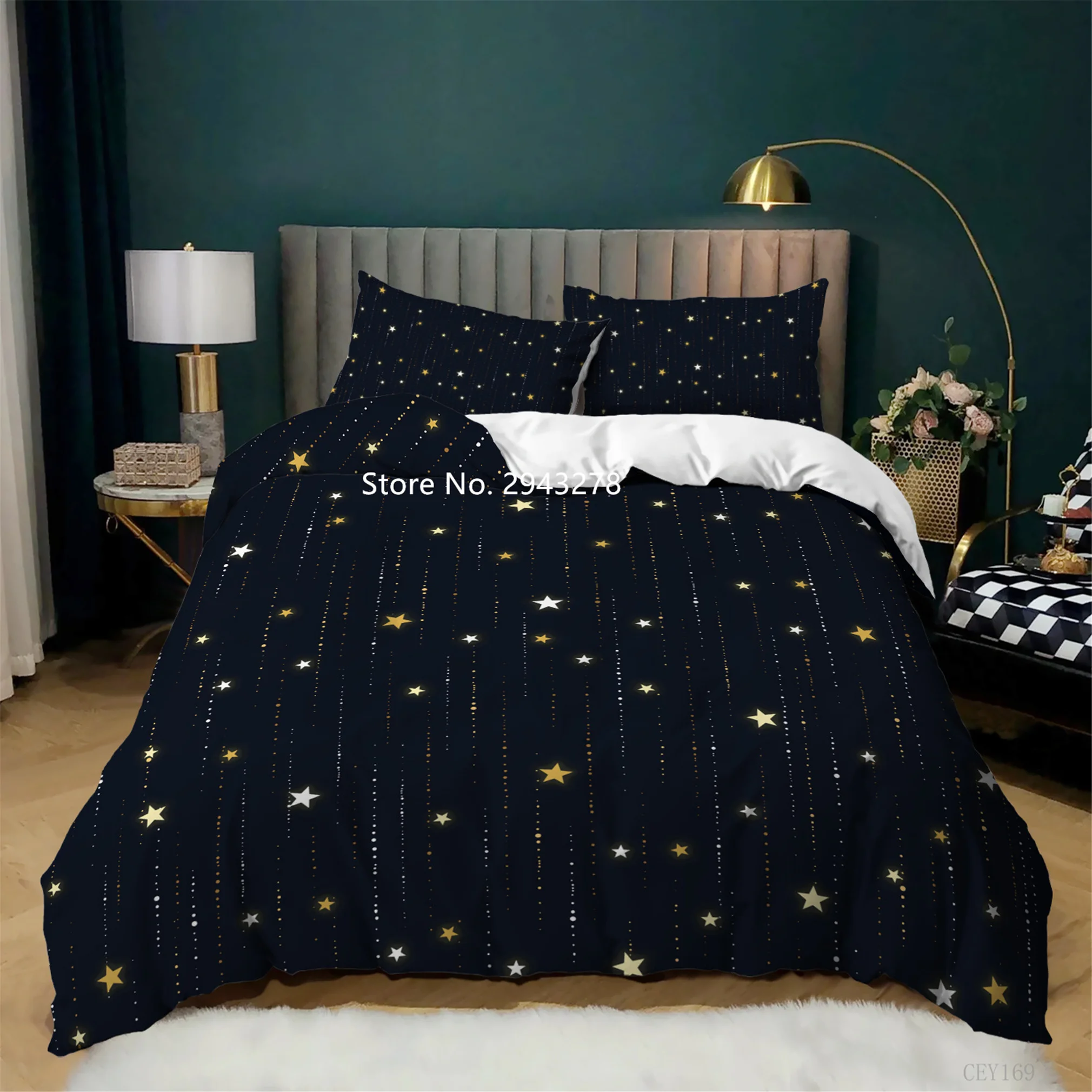 Space Star 3D Digital Printed Three-piece Comfortable Duvet Set Quilt Cover Pillowcase Children Bedroom Decoration Home Textile
Space Star 3D Digital Printed Three-piece Comfortable Duvet Set Quilt Cover Pillowcase Children Bedroom Decoration Home Textile