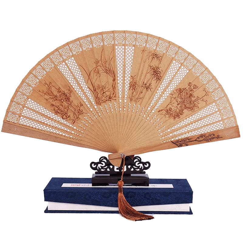 Веер из сандалового дерева китайский стиль, складной веер, Женский веер в японском стиле, поделка, благовония, Классический складной Подарочный веер из Мьянмы 
Веер из сандалового дерева китайский стиль, складной веер, Женский веер в японском стиле, поделка, благовония, Классический складной Подарочный веер из Мьянмы