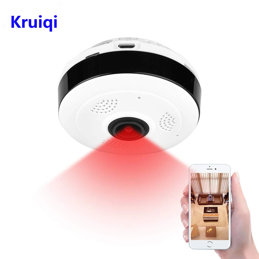 Фото Kruiqi 1080P IP камера беспроводная Wifi домашняя видеонаблюдения CCTV сетевая ночного