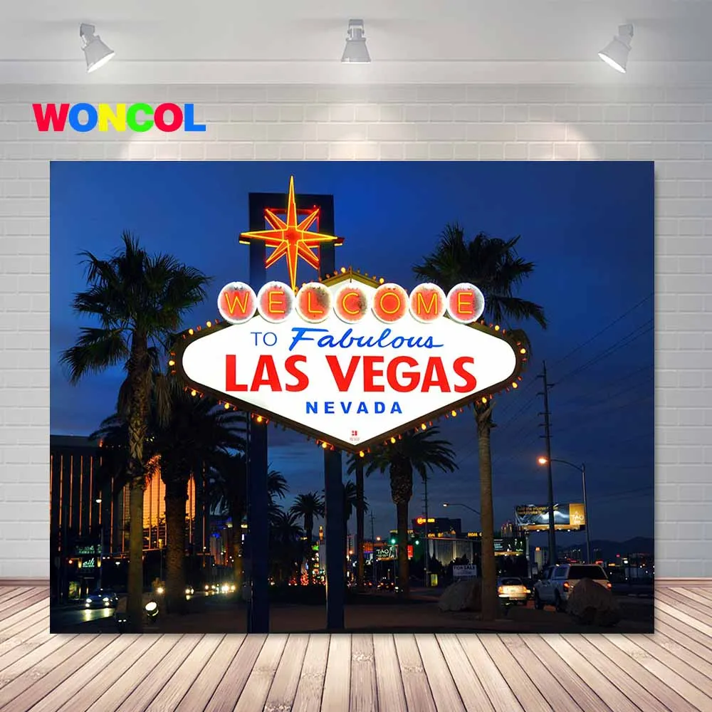 Фон для фотосъемки Woncol Las Vegas с надписью на день рождения, казино, покер, ночной рисунок, голубой Виниловый фон для фотосъемки
Фон для фотосъемки Woncol Las Vegas с надписью на день рождения, казино, покер, ночной рисунок, голубой Виниловый фон для фотосъемки